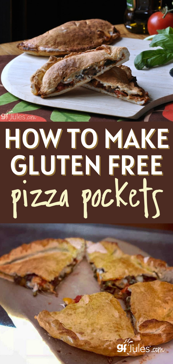 Gluten Free Pizza Pockets Calzones