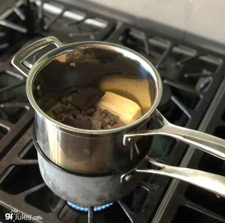 homemade double boiler gfJules