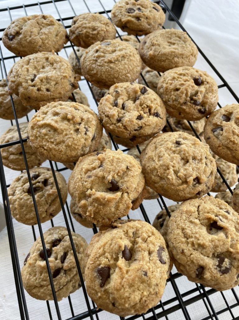 Best Gluten Free Chocolate Chip Cookies - deliciously chewy - gfJules