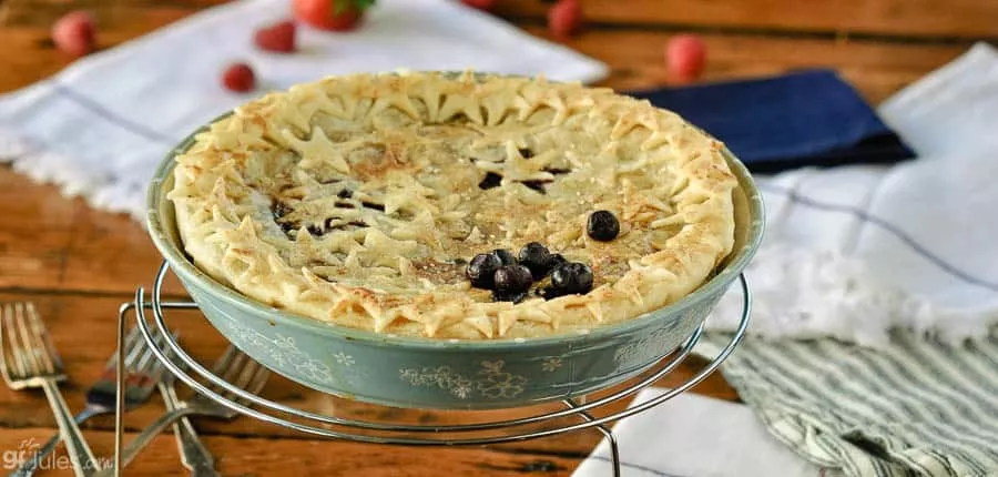 gfJules gluten free blueberry pie banner