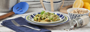 gluten free pesto pasta banner |gfJules