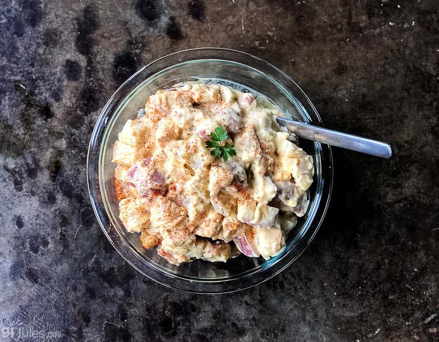 gluten free vegan potato salad oh