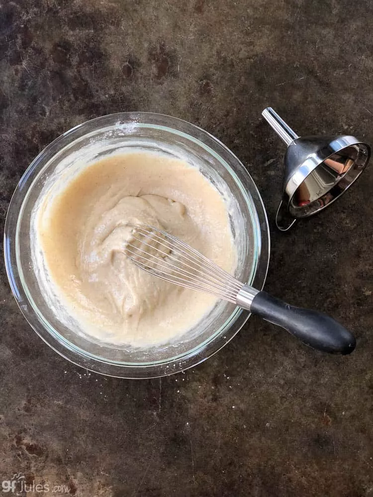 gluten free funnel cake batter