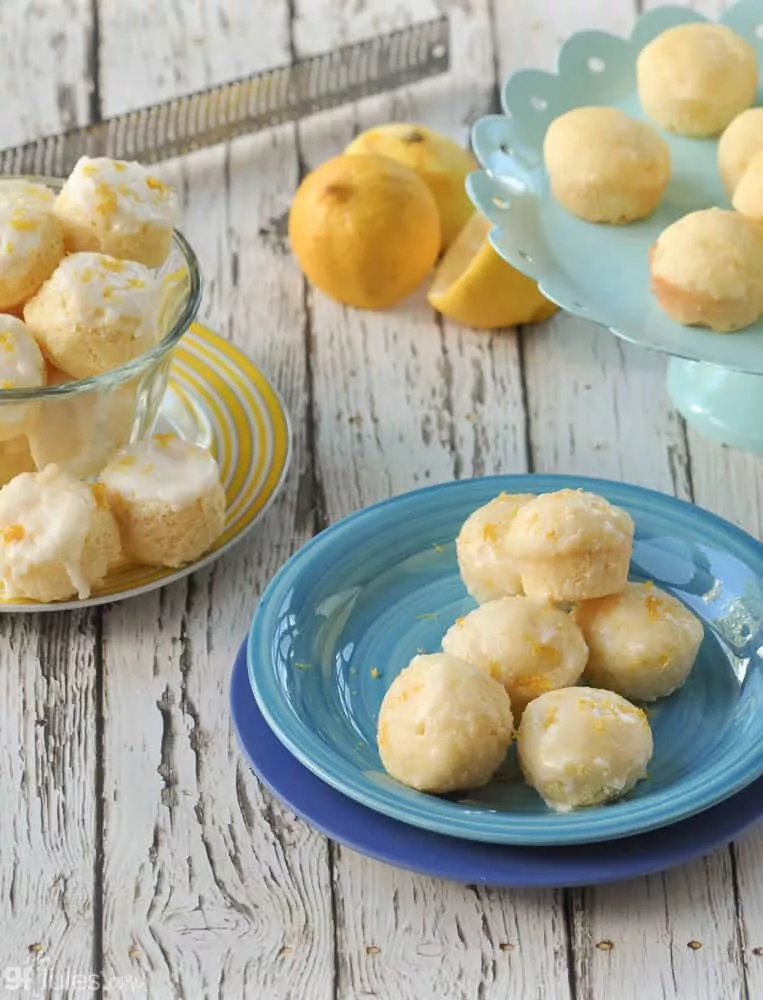 gluten free lemon bites tops versus bottoms V