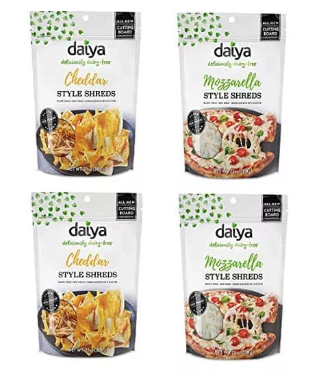 Daiya Cheddar and Mozzarella Cutting Board Shreds (4 pack)