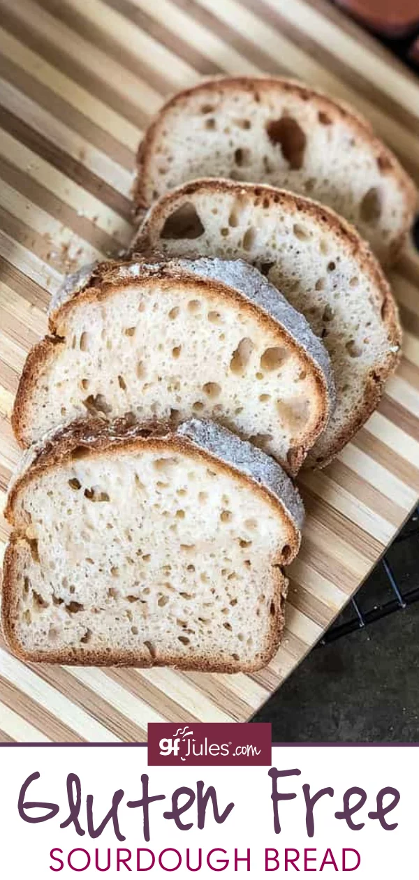 Gluten Free Sourdough Bread Recipe - authentic bread, no gluten |gfJules