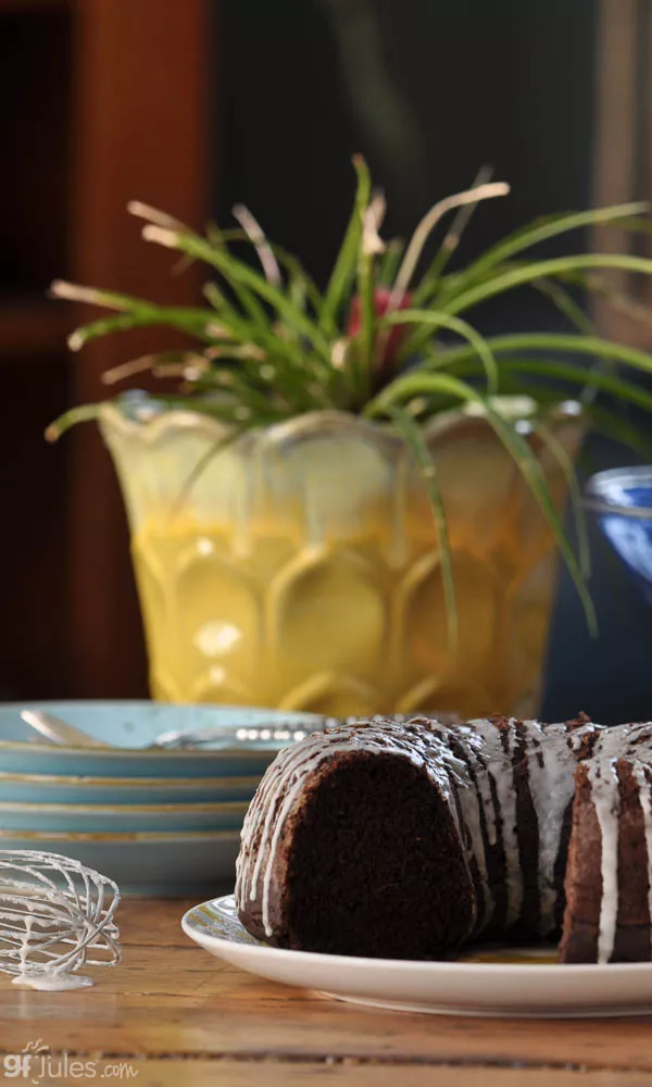 gluten free chocolate zucchini cake v | gfJules