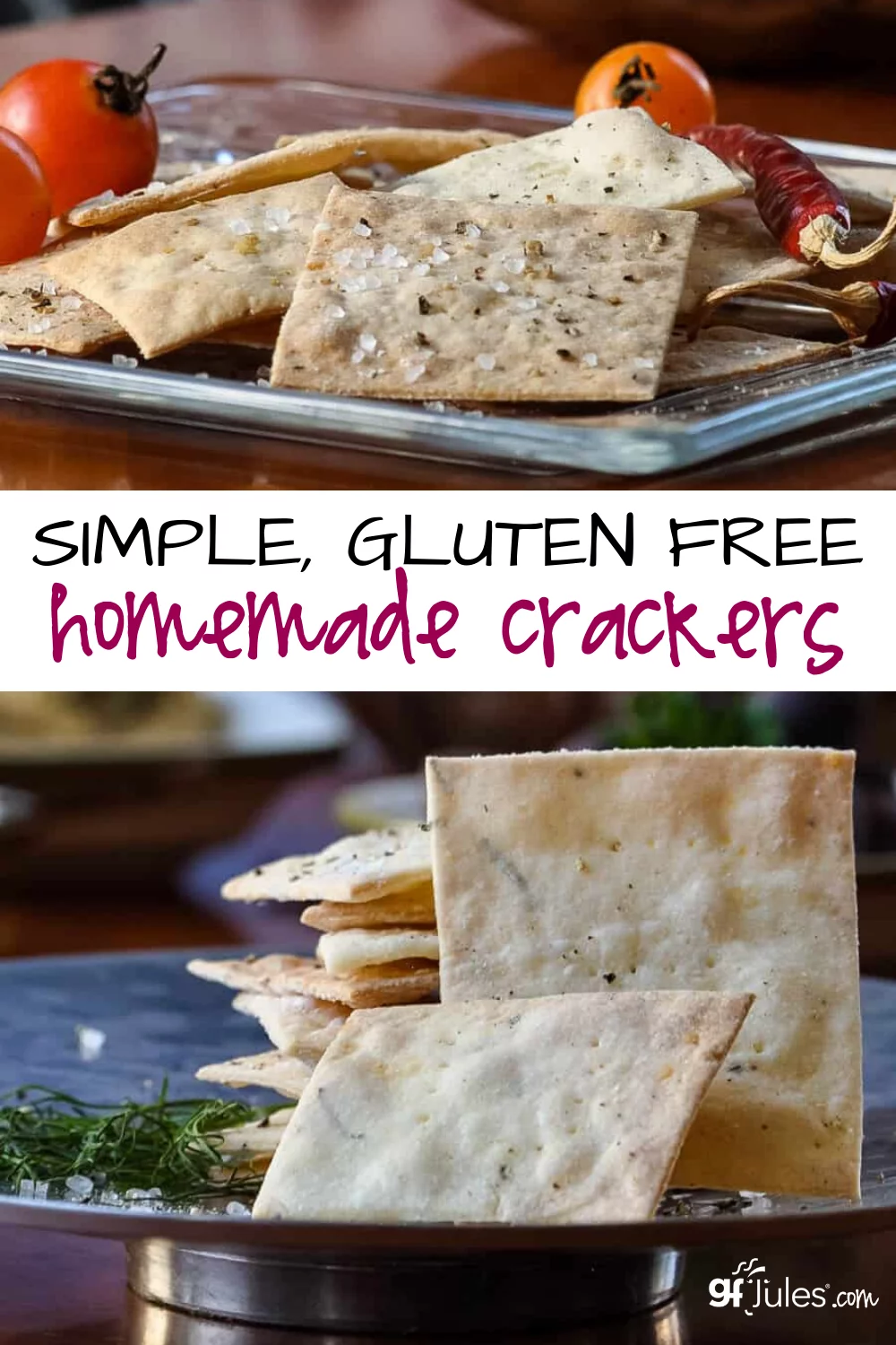 Gluten Free Homemade Crackers