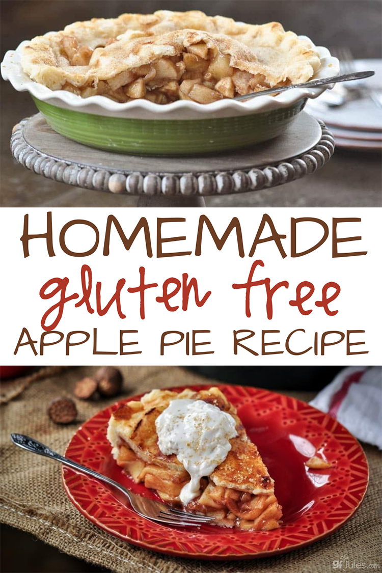 Gluten Free Apple Pie Recipe - holiday recipe - gfJules