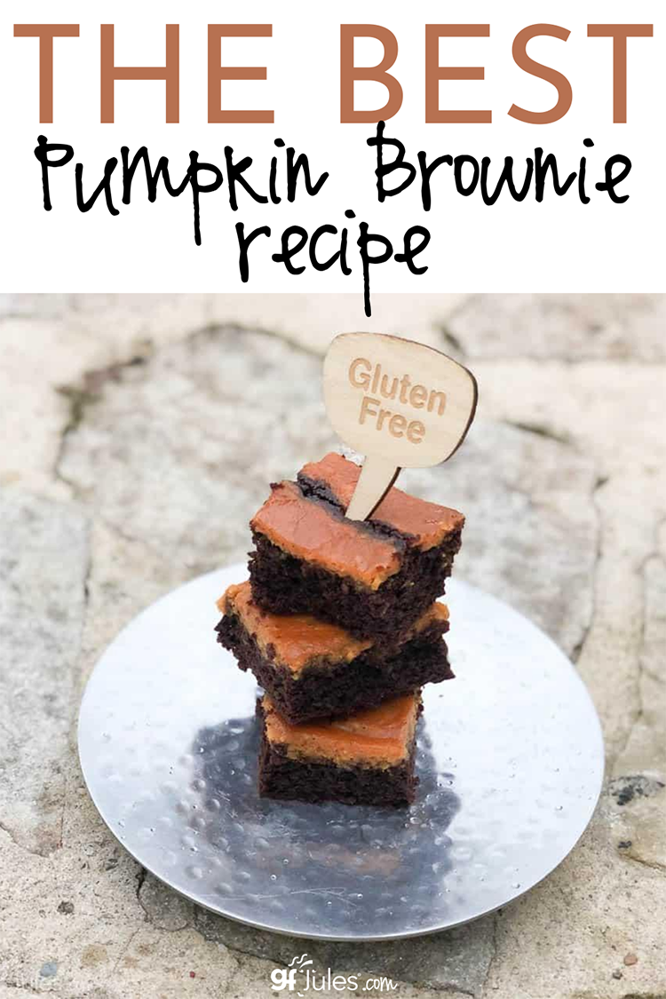 Gluten Free Pumpkin Brownie Recipe