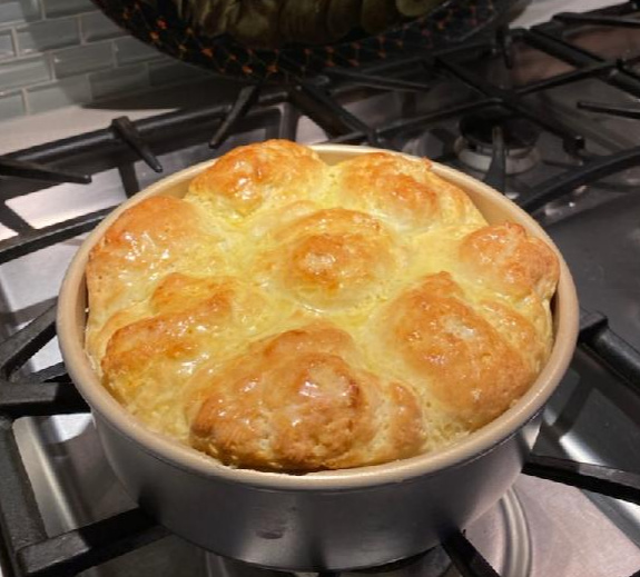 Tim Viets gluten free pull apart dinner rolls