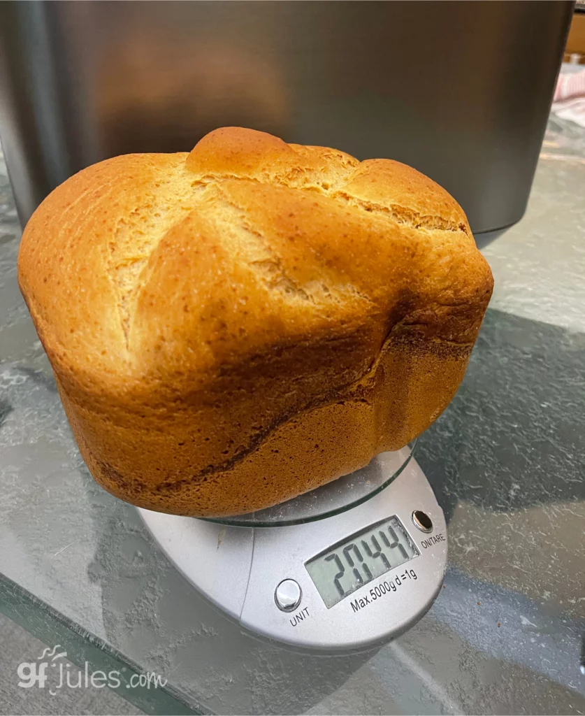Panasonic Gluten Free Bread Loaf - weighs 2-lbs