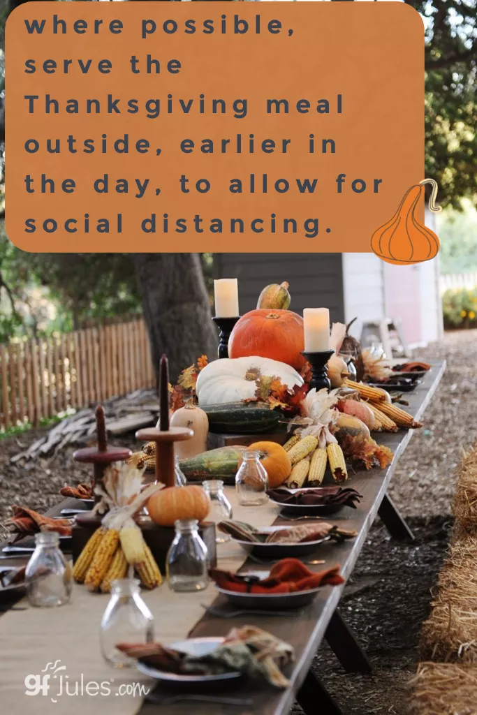 Gluten Free Thanksgiving outdoors \ gfJules