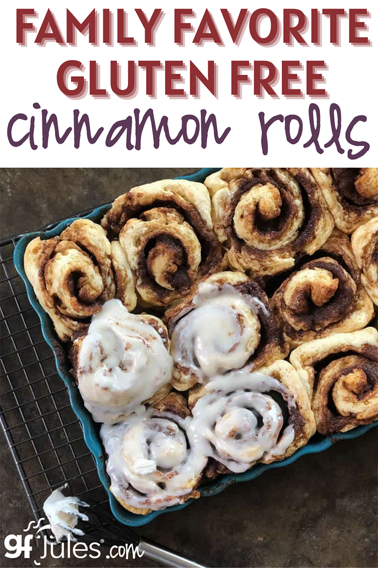 Family Favorite Gluten Free Cinnamon Rolls