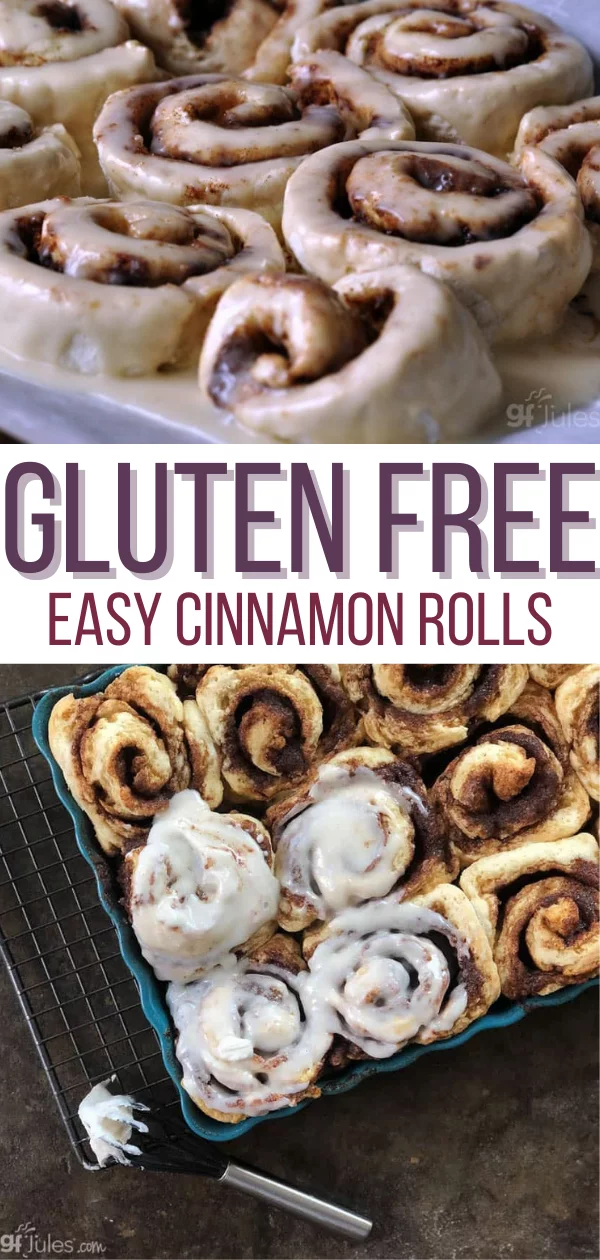 Gluten Free Easy Cinnamon Rolls