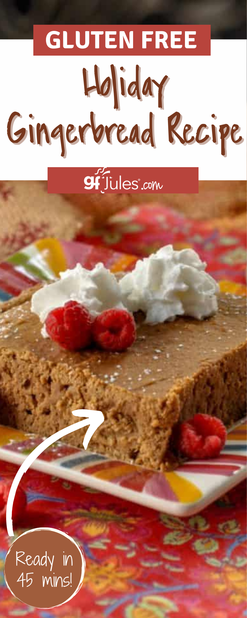 Gluten Free Holiday Gingerbread Recipe