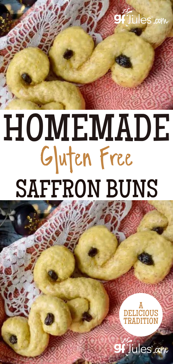 Homemade Gluten Free Saffron Buns