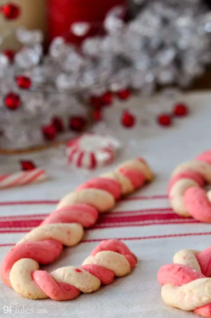 Old Fashioned Candy Cane Christmas Cookies and Pinwheel Cookies - Curly  Girl Kitchen