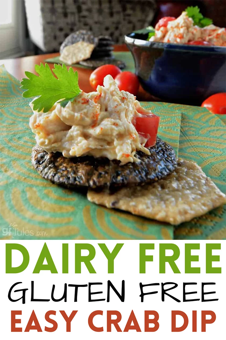 Easy Gluten Free Crab Dip