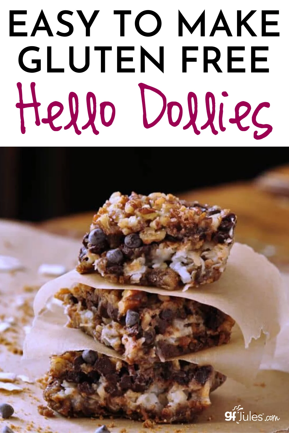 Gluten Free 7 Layer Magic Bar Cookies (Hello Dollies) Recipe