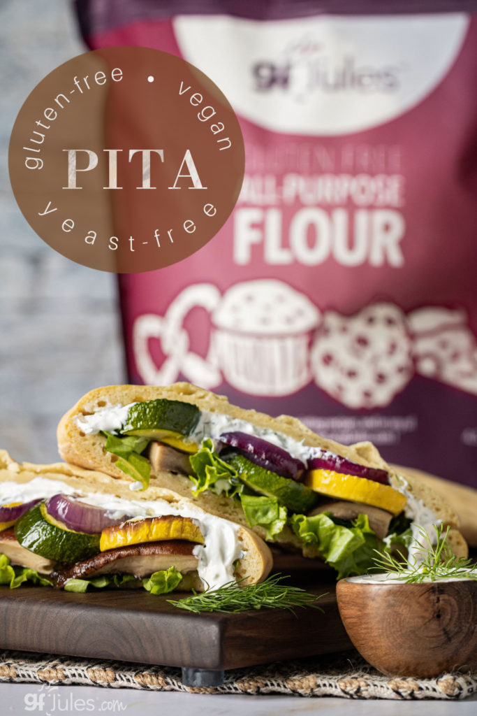 gluten free vegan yeast free pita breads | gfJules