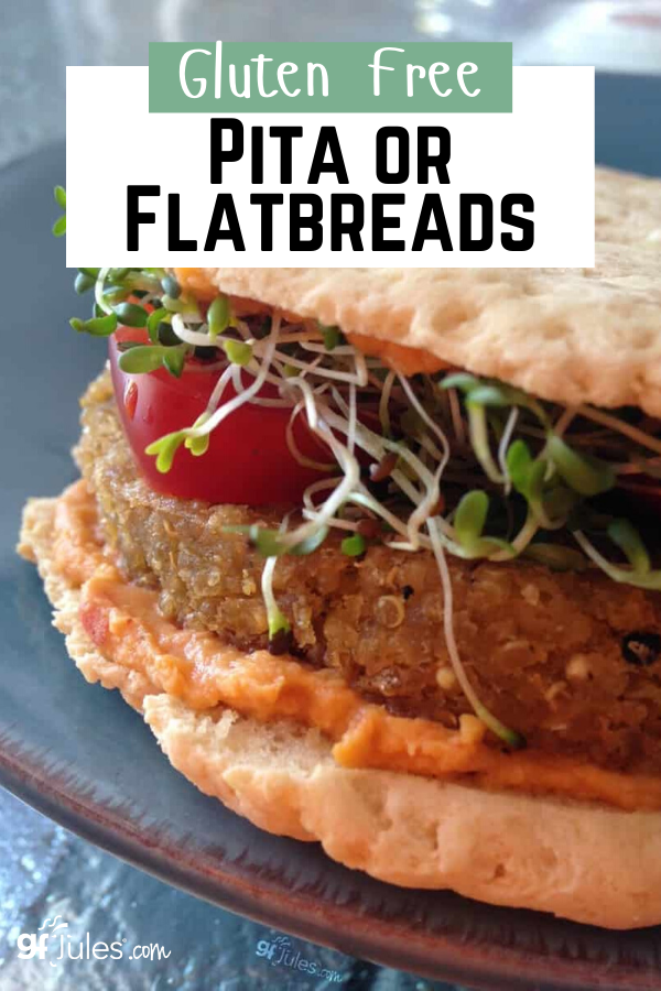 Easy Gluten Free Pita or Flatbreads
