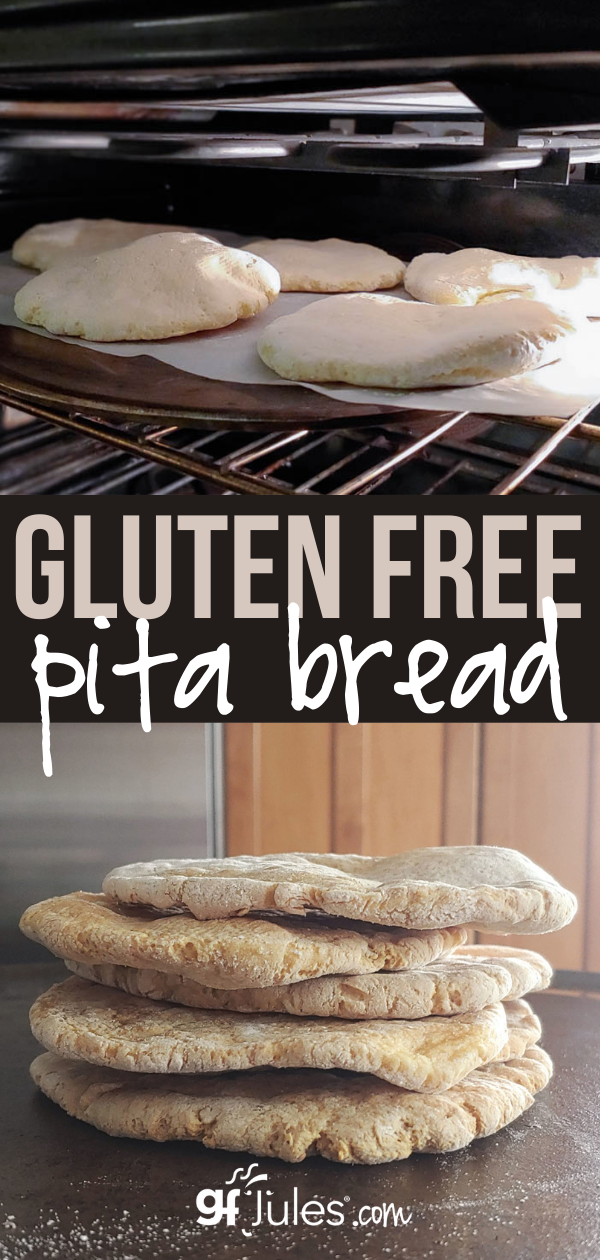 Gluten Free Pita or Flatbreads - make 'em authentic w/gfJules!