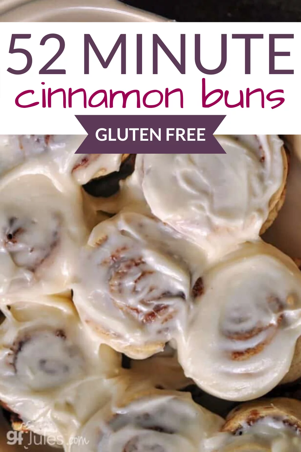 52 Minute Gluten Free Cinnamon Bun Recipe
