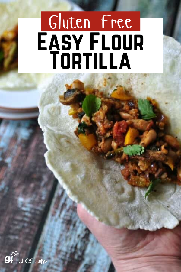 Easy Gluten Free Flour Tortilla Recipe