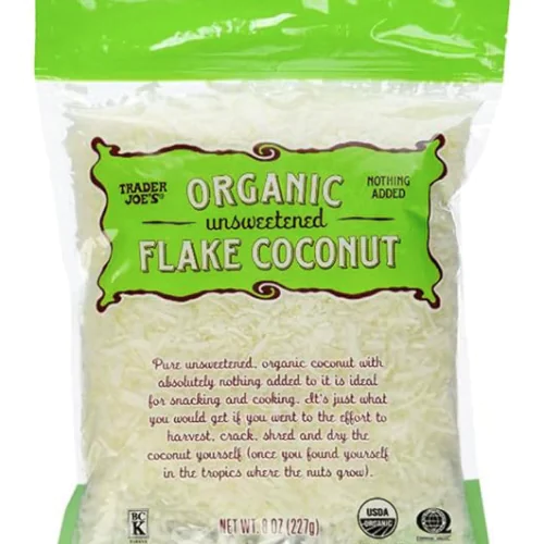 unsweetened coconut flakes