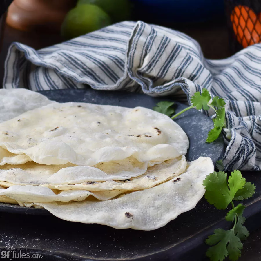 Gluten-Free Tortillas {Dairy-Free, Vegan} - Mama Knows Gluten Free