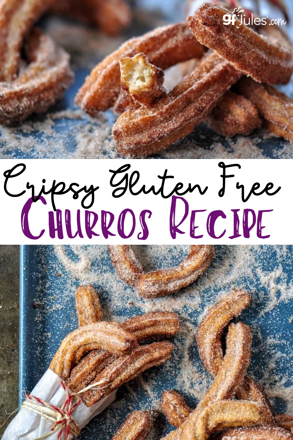 Gluten Free Churros Recipe - easy, light and airy made with gfJules Flour
