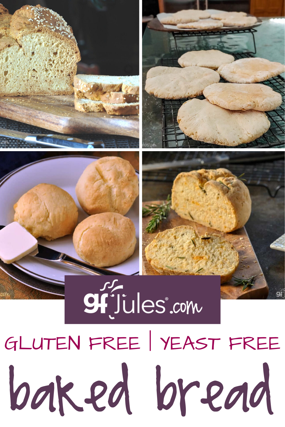 GF Yeast Free Baked Bread