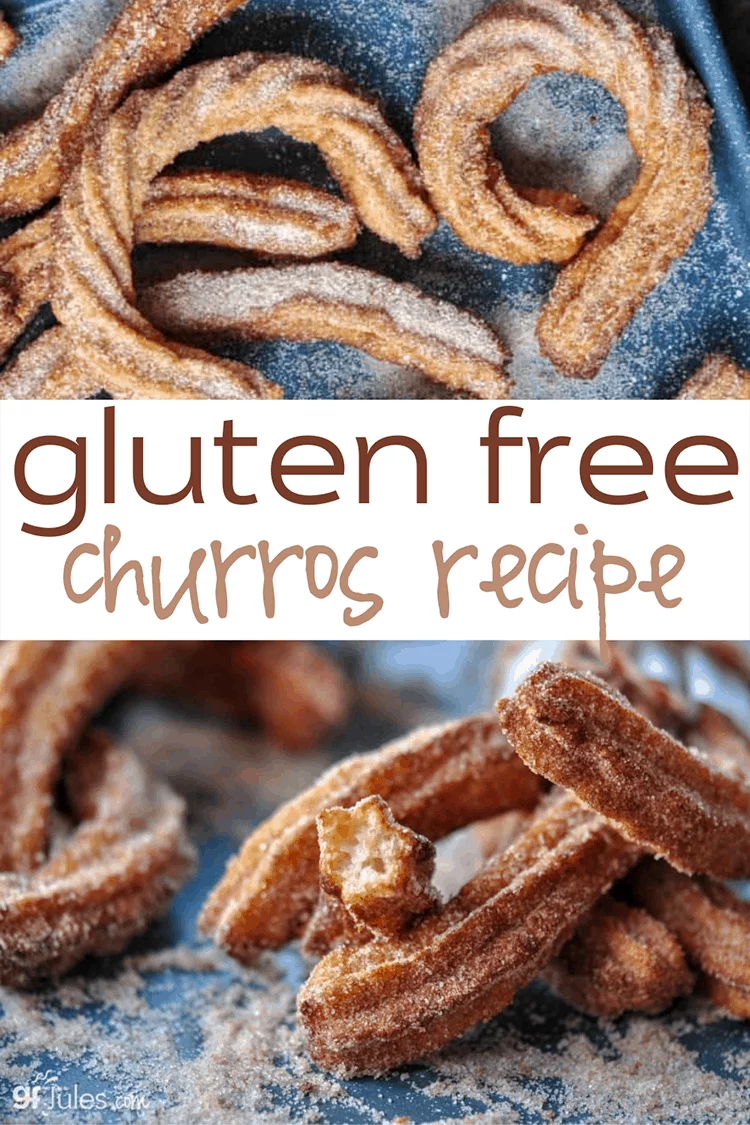 Gluten Free Churros Recipe - easy, light and airy made with gfJules Flour