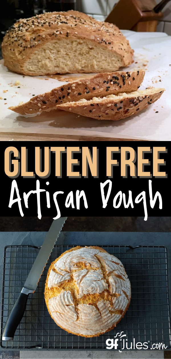 Gluten Free Artisan Bread - quick and easy! - gfJules