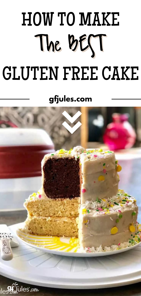 How to Make the Best Gluten Free Cake PIN 4