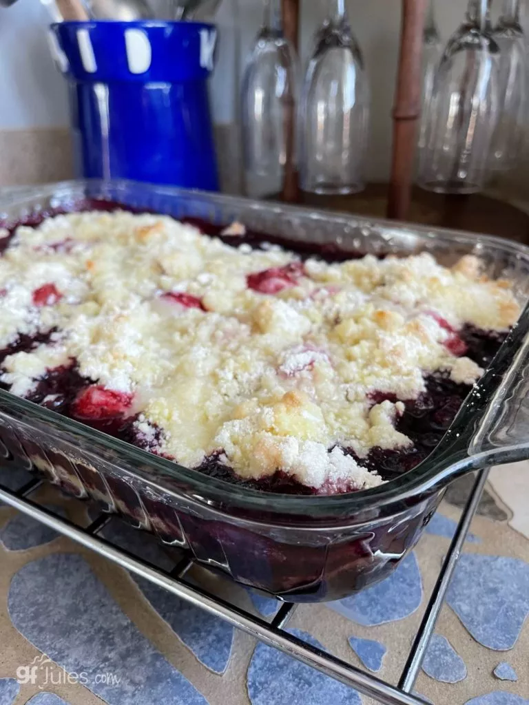 Gluten Free Berry Cobbler