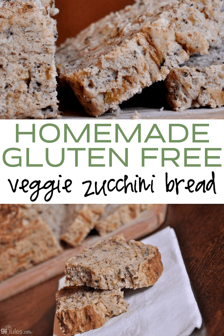 Gluten Free Veggie Zucchini Bread