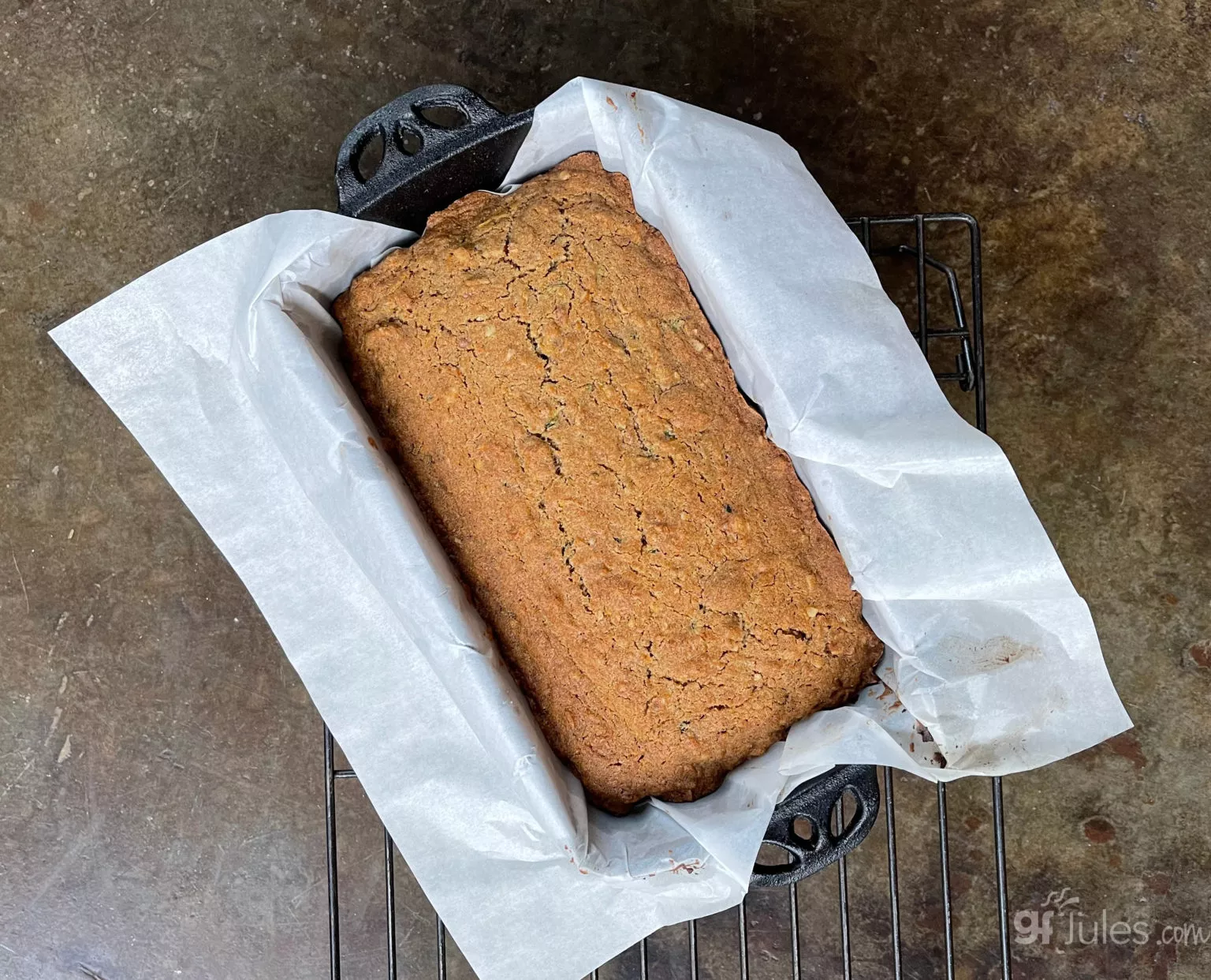Gluten Free Zucchini Bread - delicious recipe by gfJules