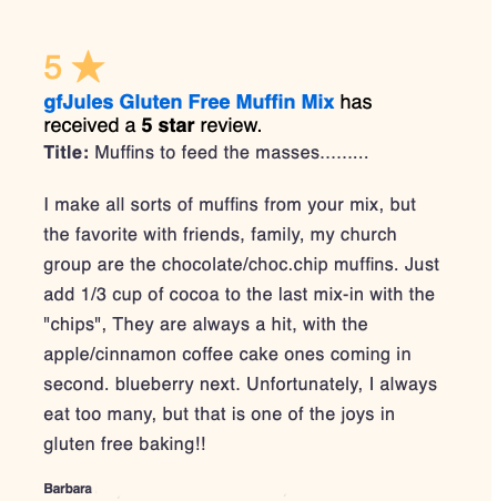 Gluten Free Double Chocolate Muffins - Gluten free recipes - gfJules - with  the #1 Flour & Mixes