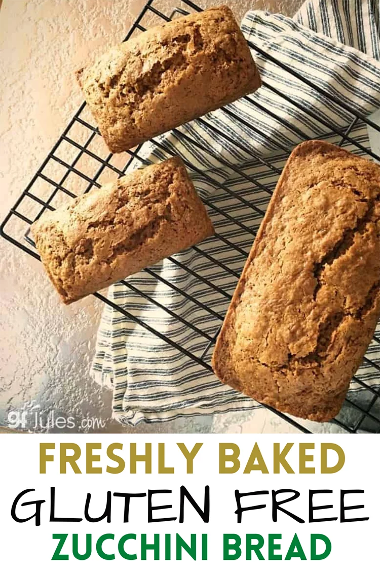 Gluten Free Zucchini Bread Recipe