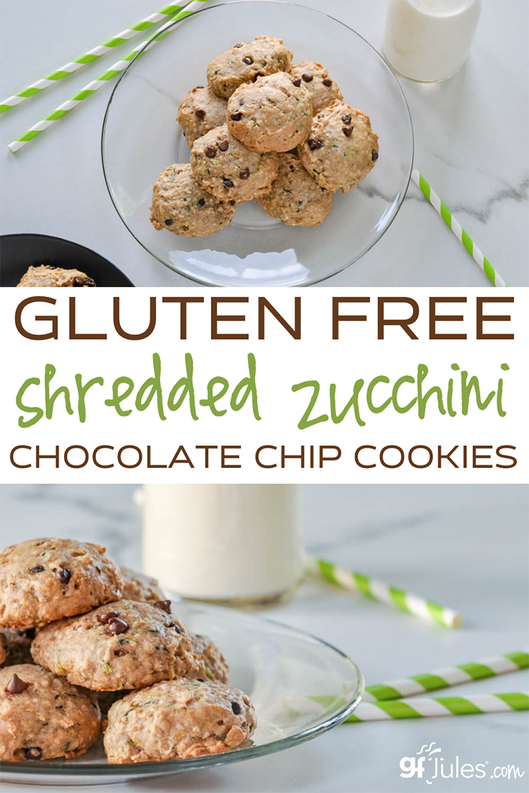 Gluten Free Zucchini Chocolate Chip Cookies