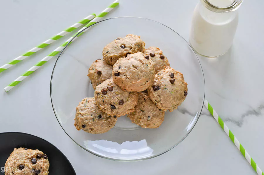 Gluten Free Zucchini Chocolate Chip Cookies