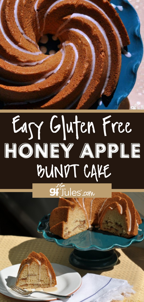 Easy Gluten Free Honey Apple Bundt Cake