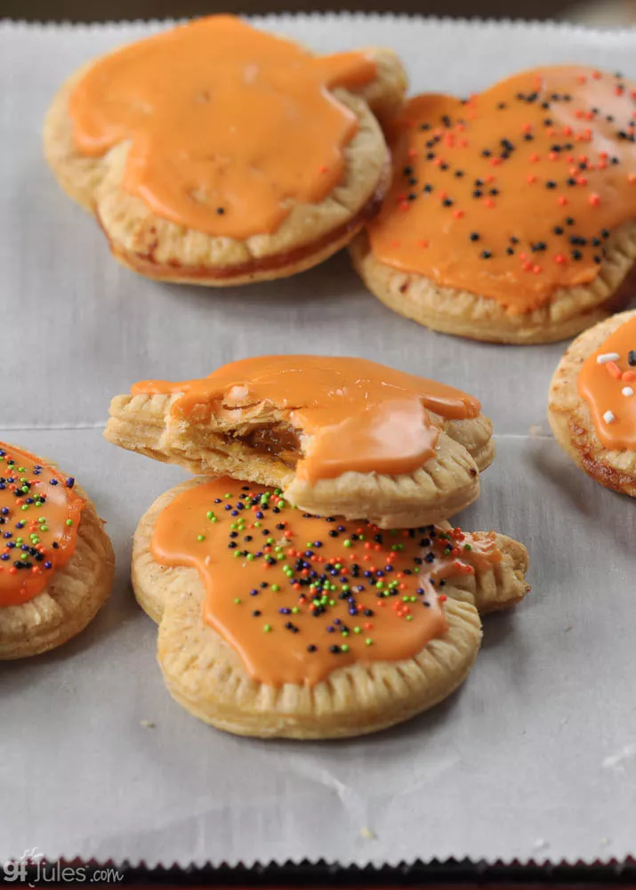 gluten free poptarts pumpkins with bite | gfJules_