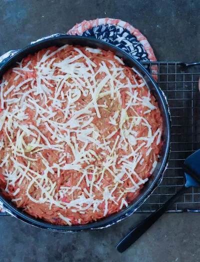 gluten free spaghetti pie oh | gfJules