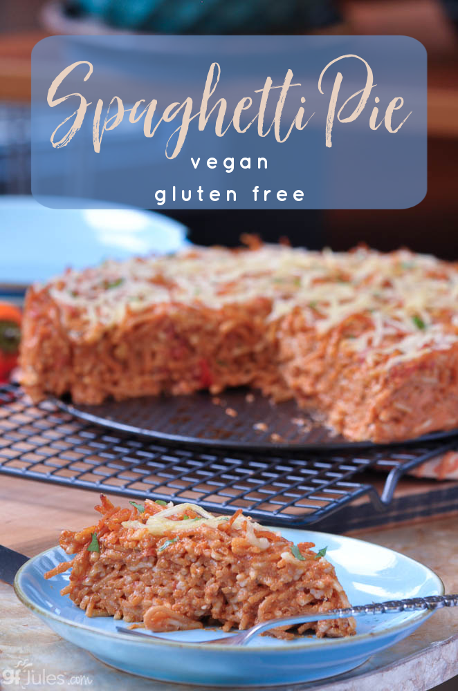 gluten free spaghetti pie slice pin _ gfJules