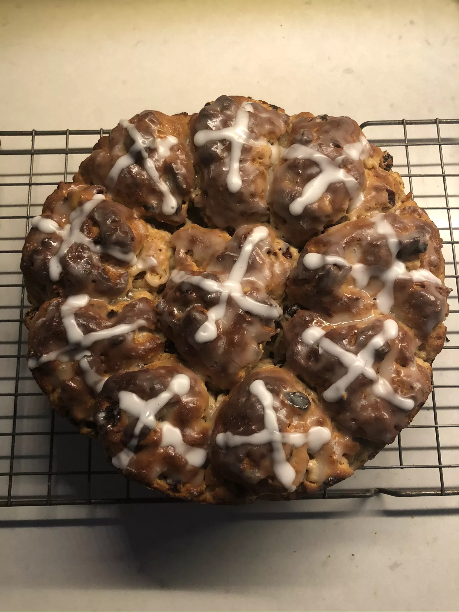 reader's gluten free hot cross buns