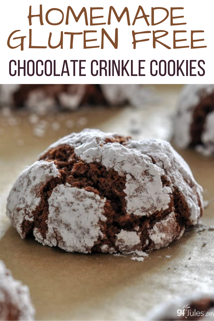 Chocolate Crinkle Cookies