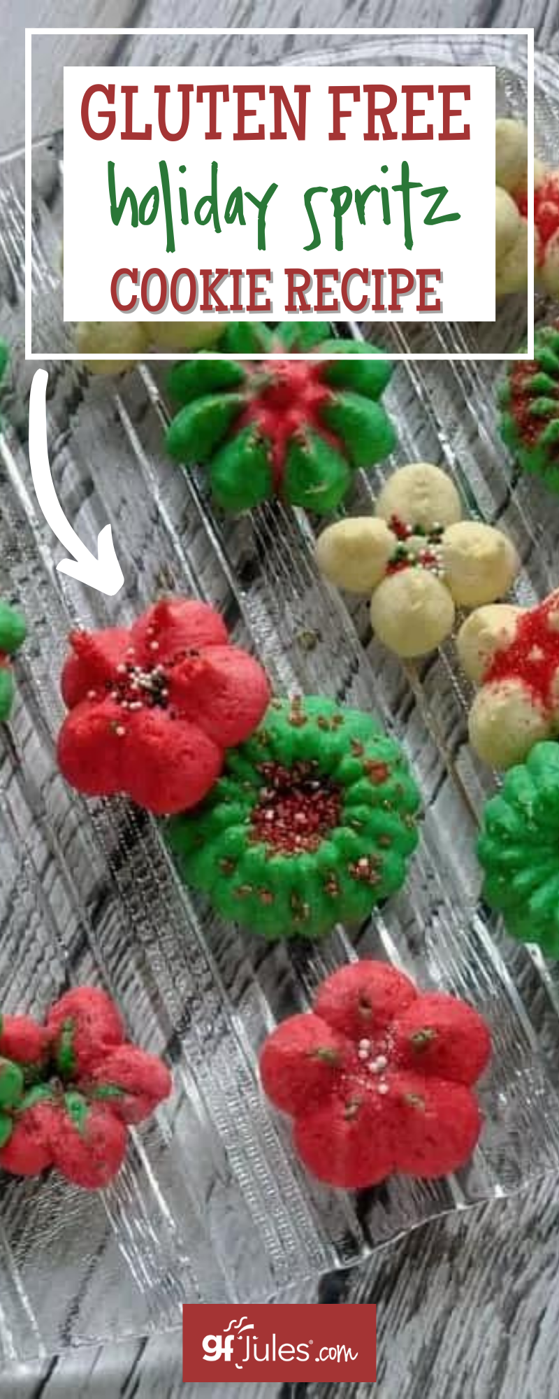 Gluten Free Holiday Spritz Cookie Recipe